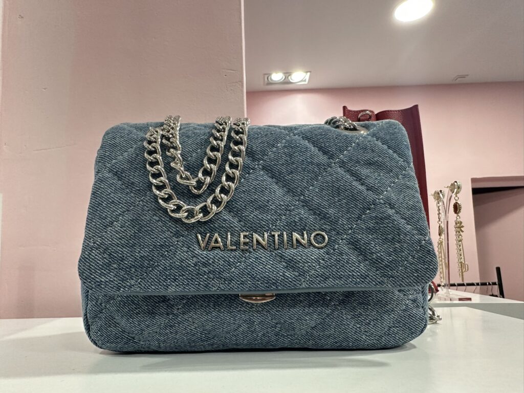 Τσαντάκι μικρό τζιν Valentino