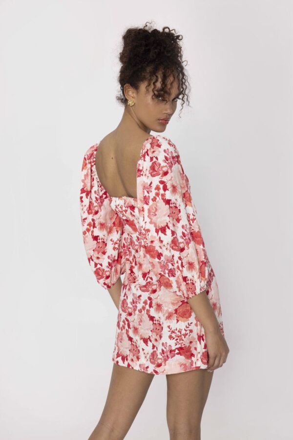 Φόρεμα μίνι floral MIND MATTER - Image 3